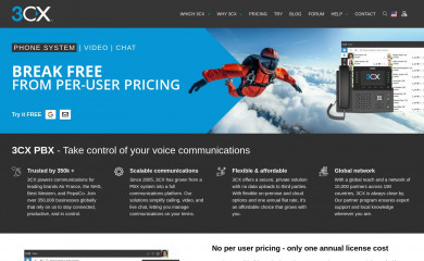 3cx.com screenshot