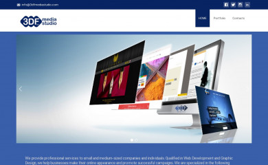 3dfmediastudio.com screenshot