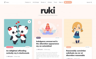 Ruki - Child Theme screenshot