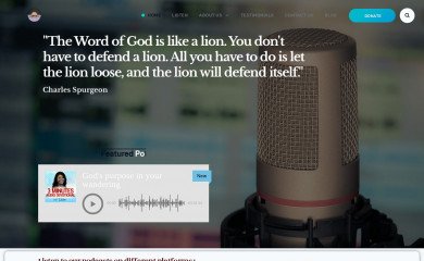 3minutesaudiodevotional.com screenshot