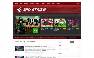 3rd-strike.be screenshot