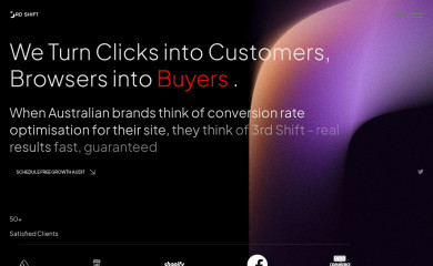 3rdshift.com.au screenshot