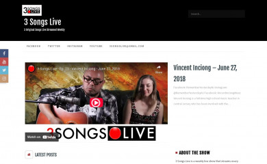 3songslive.com screenshot