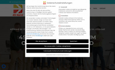 45nord.de screenshot