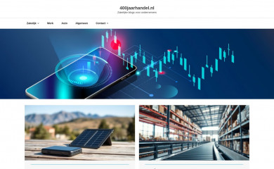 400jaarhandel.nl screenshot