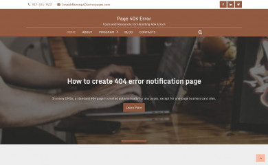 404errorpages.com screenshot