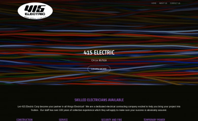 415electric.com screenshot