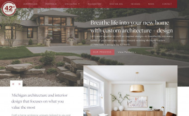 42northarchitects.com screenshot