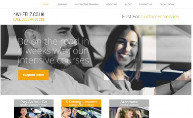 4wheelz.co.uk screenshot