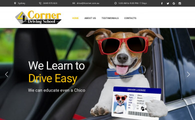4corner.com.au screenshot