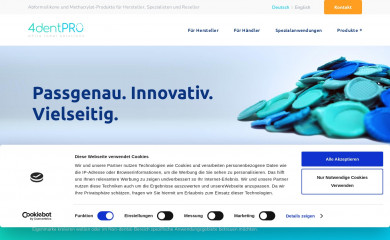 4dentpro.com screenshot