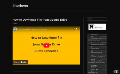 4horlover.com screenshot