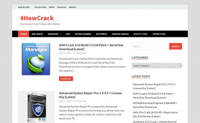 4howcrack.com screenshot