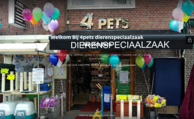 4pets.nl screenshot
