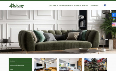 4sciany-nieruchomosci.pl screenshot