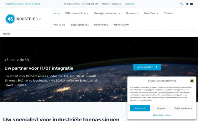 4sindustrie.nl screenshot