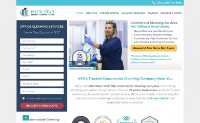 4starcleaning.com screenshot