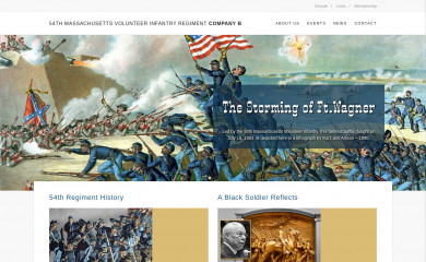 54thmass.org screenshot