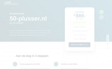 50-plusser.nl screenshot