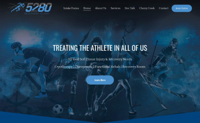 5280cryo.com screenshot