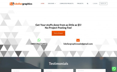 5dollargraphics.com screenshot