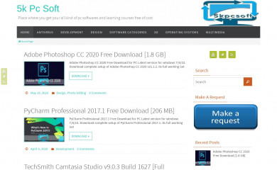 5kpcsoft.com screenshot