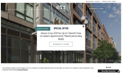 672flats.com screenshot