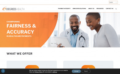 6degreeshealth.com screenshot
