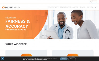 6degreeshealth.com screenshot