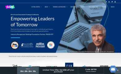 6sigmacertificationonline.com screenshot