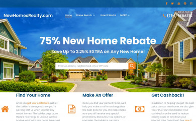 75rebate.com screenshot