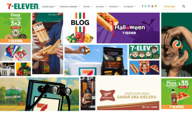 7-eleven.com.mx screenshot