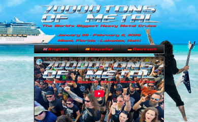 70000tons.com screenshot