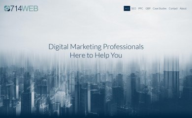 https://714web.com screenshot