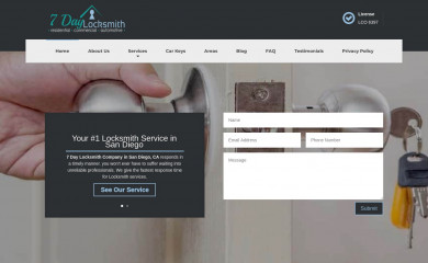 7daylocksmith.com screenshot