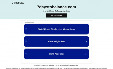 7daystobalance.com screenshot