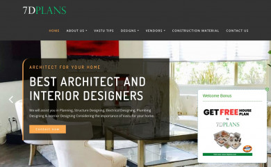 7dplans.com screenshot