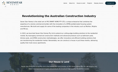 7star-homes.com.au screenshot