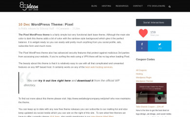 http://85ideas.com/public-releases/wordpress-theme-pixel/ screenshot