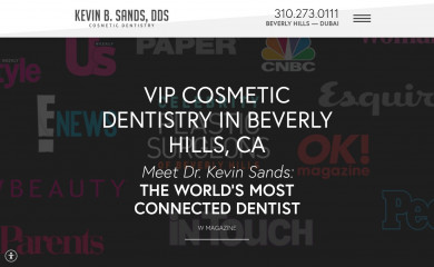 90210dentist.net screenshot