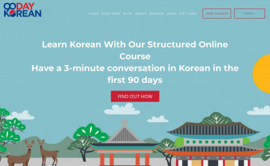 90daykorean.com screenshot