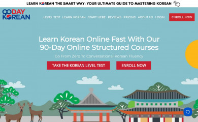 90daykorean.com screenshot