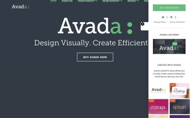 Avada screenshot